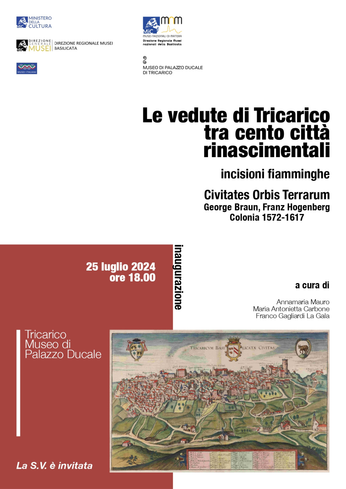 Le vedute di Tricarico tra cento città rinascimentali